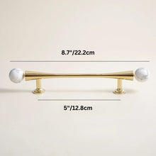 Load image into Gallery viewer, Poma Crystal Knob &amp; Pull Bar
