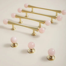 Load image into Gallery viewer, Poma Crystal Knob &amp; Pull Bar
