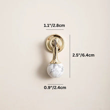 Load image into Gallery viewer, Poma Crystal Knob &amp; Pull Bar
