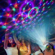 Load image into Gallery viewer, Portable Disco Party Light with LED &amp; Sound Feature for Dance, DJ and Events
