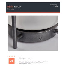 Load image into Gallery viewer, Portable Solar Powered Garden Light for Outdoor Ambience
