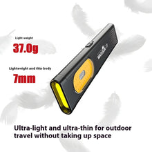 Load image into Gallery viewer, Portable T7 LED Flashlight Keychain with Magnet Base
