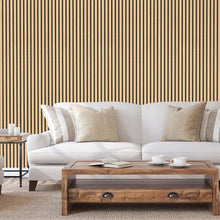 Load image into Gallery viewer, Posh Wood Slat Panels 94.49 * 25.20 (240cm * 64cm) Posh Oak Acoustic Slat Wood Wall Panels
