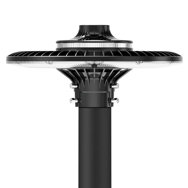 150 Watt LED Post Top Light with Photocell,3000K/4000K/5000K color Temperature and 19500 Lumens - ETL and DLC Listed