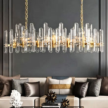 Cargar imagen en el visor de la galería, Prizma Linear Chandelier
