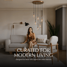 Load image into Gallery viewer, Pulcher Glass Tears Chandelier
