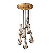 Load image into Gallery viewer, Pulcher Glass Tears Chandelier
