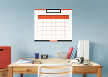 Cargar imagen en el visor de la galería, Calendars: Upside Down Modern One Month Calendar Dry Erase - Removable Adhesive Decal
