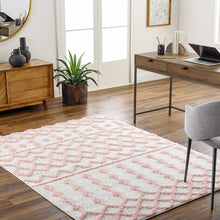 Load image into Gallery viewer, Darva Pink Plush Area Carpet
