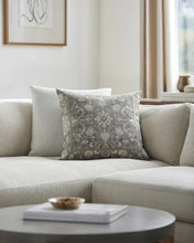 Load image into Gallery viewer, Raith Beige Ornamental Square Accent Pillow

