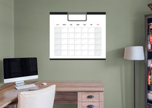 Load image into Gallery viewer, Calendars: Contrasts Modern One Month Calendar Dry Erase - Removable Adhesive Decal
