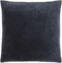 Load image into Gallery viewer, Rahiq Navy Blue Border Cotton Throw Pillow
