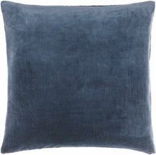 Load image into Gallery viewer, Rahiq Blue Border Cotton Throw Pillow
