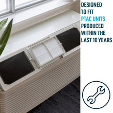 Load image into Gallery viewer, RZ AIRFlow - Air Purifying Filter for PTAC heating &amp; Cooling Units w/Premium Travel Case
