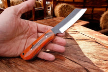 Carregar imagem no visualizador da galeria, All-Season Cowboy Bull Cutter Knife – 8” Handmade
