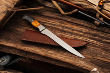 Load image into Gallery viewer, Custom Handmade Fillet Knife – 12.5&quot; Stainless Steel

