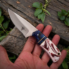 Load image into Gallery viewer, Custom Handmade Hunting Knife – High-Carbon Steel Blade
