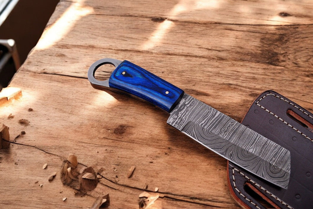 Custom Handmade Bull Cutter Knife – 8.5