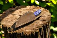 Carregar imagem no visualizador da galeria, Custom Handmade Skinning Knife - D2 Steel Blade, Exotic Wood Handle
