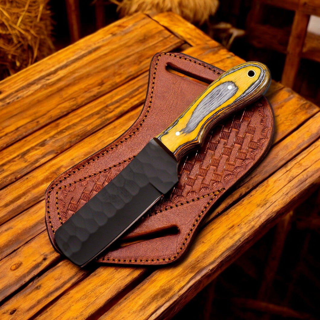 Custom Handmade Bull Cutter Knife – 8