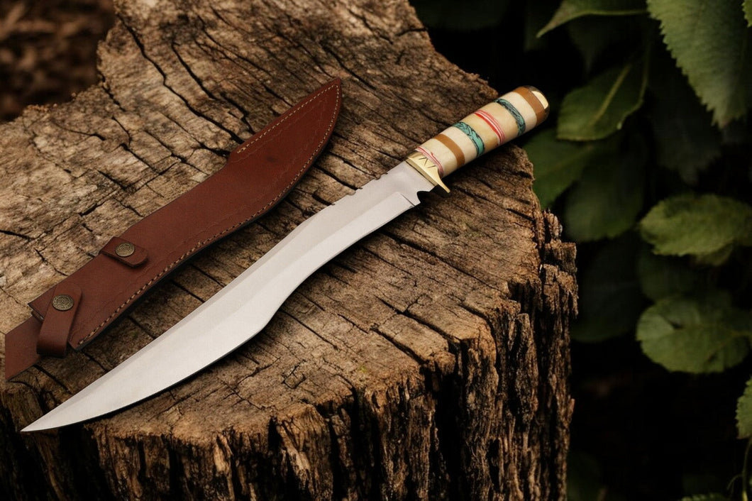 Custom Handmade Bowie Knife - 12