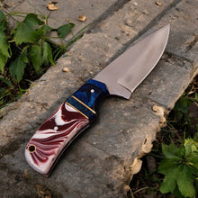 Load image into Gallery viewer, Custom Handmade Hunting Knife – High-Carbon Steel Blade
