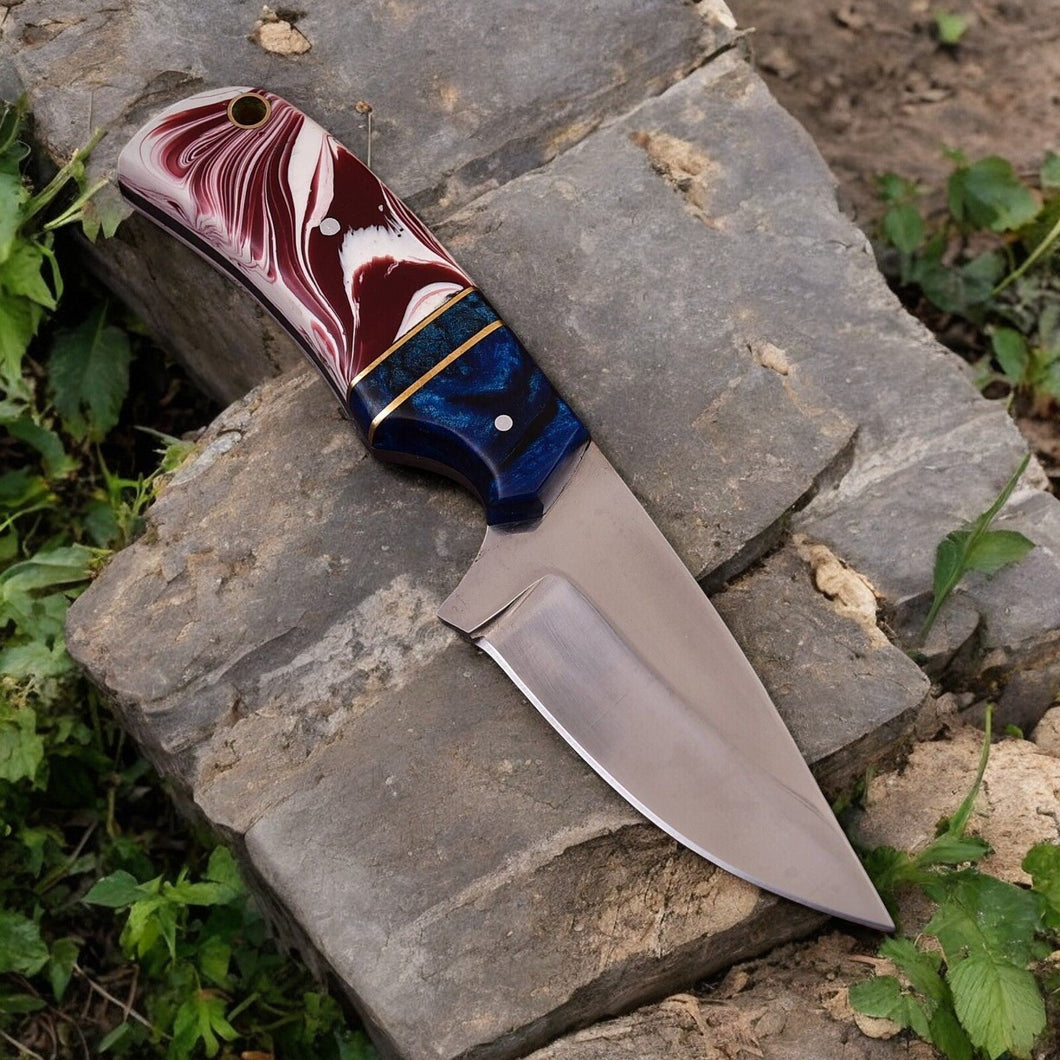 Custom Handmade Hunting Knife – High-Carbon Steel Blade