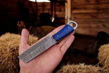 Load image into Gallery viewer, Custom Handmade Bull Cutter Knife – 8.5&quot; File Steel Blade
