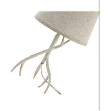Load image into Gallery viewer, Jizheng E-Like Table lamp,Tree Style Base,Country Style White Table lamp
