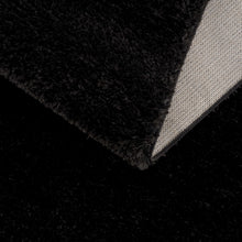 Load image into Gallery viewer, Heavenly Solid Black Plush Rug - Clearance
