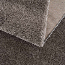 Load image into Gallery viewer, Heavenly Solid Gray Plush Rug - Clearance
