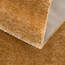 Load image into Gallery viewer, Heavenly Solid Mustard Plush Rug - Clearance
