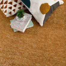 Load image into Gallery viewer, Heavenly Solid Mustard Plush Rug - Clearance
