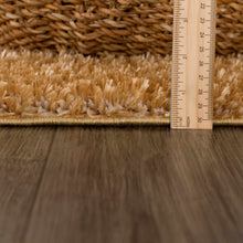 Load image into Gallery viewer, Heavenly Solid Mustard Plush Rug - Clearance
