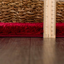Load image into Gallery viewer, Heavenly Solid Red Plush Rug - Clearance
