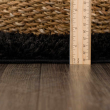Load image into Gallery viewer, Heavenly Solid Black Plush Rug - Clearance
