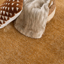 Load image into Gallery viewer, Heavenly Solid Mustard Plush Rug - Clearance
