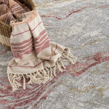 Load image into Gallery viewer, Lively Marble Pink Area Rug
