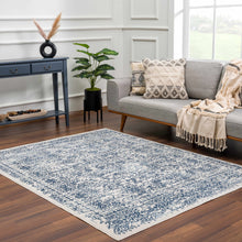 Load image into Gallery viewer, Michie Blue Area Rug - Clearance
