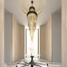 Load image into Gallery viewer, Celestial Crystal Chandelier
