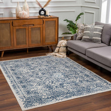Load image into Gallery viewer, Michie Blue Area Rug - Clearance
