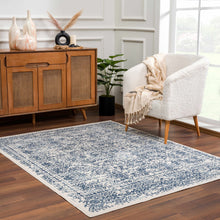 Load image into Gallery viewer, Michie Blue Area Rug - Clearance
