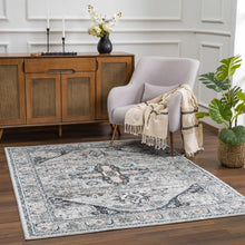 Load image into Gallery viewer, Liverpool Gray &amp; Blue Area Rug - Clearance

