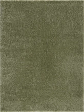 Load image into Gallery viewer, Heavenly Solid Green Plush Rug - Clearance
