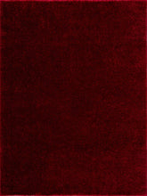 Load image into Gallery viewer, Heavenly Solid Red Plush Rug - Clearance
