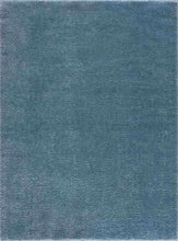Load image into Gallery viewer, Heavenly Solid Blue Plush Rug - Clearance
