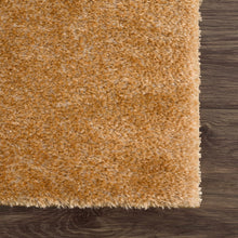 Load image into Gallery viewer, Heavenly Solid Mustard Plush Rug - Clearance
