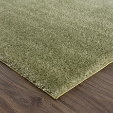 Load image into Gallery viewer, Heavenly Solid Green Plush Rug - Clearance
