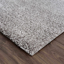 Load image into Gallery viewer, Heavenly Solid Light Gray Plush Rug - Clearance
