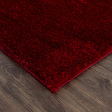 Load image into Gallery viewer, Heavenly Solid Red Plush Rug - Clearance

